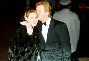 Chris Tarrant TV presenter with his wife at the premiere of the film Prince of Tides Chris Tarrant TV presenter with his wife at the premiere of the film Prince of Tides