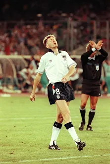 Chris Waddle misses a penalty shoot out in world cup 1990 during England v Germany Chris Waddle misses a penalty shoot out in world cup 1990 during England v Germany