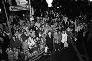 Images Dated 21st November 1991: Christmas light switch on at Broad Street Mall, Reading. 21st November 1991