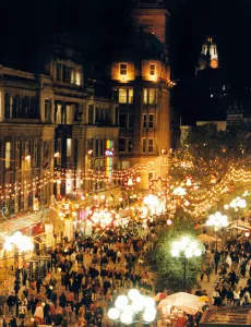 Christmas Lights are Switched On, Church Street, Liverpool, 16th November 1995 Christmas Lights are Switched On, Church Street, Liverpool, 16th November 1995