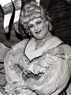 Christopher Biggins actor dressed as a Pantomime dame Christopher Biggins actor dressed as a Pantomime dame