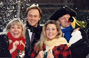Christopher Cazenove with Wendy Richard, Jackie Brambles Christopher Cazenove with Wendy Richard, Jackie Brambles