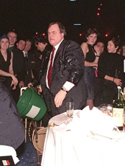 CHUMBAWAMBA GUITARIST THROWS WATER AT THE DEPUTY PRIME MINISTER JOHN PRESCOTT A THE BRIT CHUMBAWAMBA GUITARIST THROWS WATER AT THE DEPUTY PRIME MINISTER JOHN PRESCOTT A THE BRIT