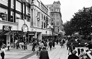 Church Street, one of Liverpool's shopping areas. Church Street, Liverpool Church Street, one of Liverpool's shopping areas. Church Street, Liverpool