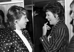 Cilla Black with Anne Diamond at the TV and Radio Celebrity awards Cilla Black with Anne Diamond at the TV and Radio Celebrity awards