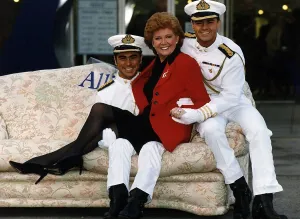 Cilla Black with the dream boys after celebrating 30 years in show business Cilla Black with the dream boys after celebrating 30 years in show business