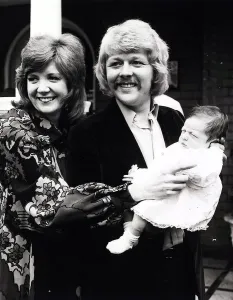 Cilla Black and husband Bobby with baby Bobby junior in 1970 Cilla Black and husband Bobby with baby Bobby junior in 1970