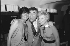 Cilla Black (left) Frankie Howerd (middle) June Whitfield (right Cilla Black (left) Frankie Howerd (middle) June Whitfield (right