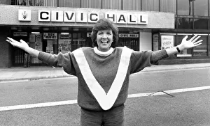 Cilla Black(40) before her concert at Bedworth Civic Hall, Warwickshire Cilla Black(40) before her concert at Bedworth Civic Hall, Warwickshire
