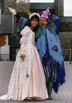 Claire Smith Miss UK and Runner up in Miss World with Comedian Bobby Davro at Alton Claire Smith Miss UK and Runner up in Miss World with Comedian Bobby Davro at Alton