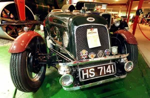 Classic car December 1999 last car built by garage owner James Anderson Classic car December 1999 last car built by garage owner James Anderson
