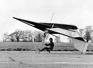 Clear the runway, its magnificent Cliff in his flying machine Clear the runway, its magnificent Cliff in his flying machine