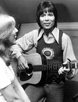 Images Dated 22nd September 1973: Cliff Richard gave two gospel concerts at the Central Hall, Coventry where over 2