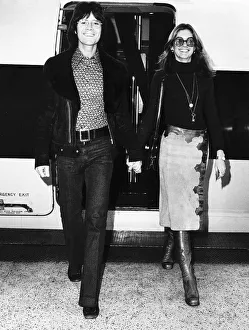 Cliff Richard with girlfriend Olivia Newton John in 1972 Msy 1983 Cliff Richard with girlfriend Olivia Newton John in 1972 Msy 1983