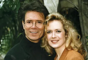 Cliff Richard with Helen Hobson - March 1996 Cliff Richard with Helen Hobson - March 1996