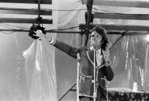 Cliff Richard performing at the Jesus Festival in Hyde Park, London. 1st September 1972 Cliff Richard performing at the Jesus Festival in Hyde Park, London. 1st September 1972