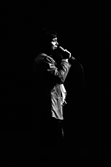 Cliff Richard performing on stage. 26th March 1981 Cliff Richard performing on stage. 26th March 1981