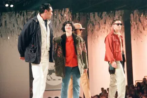 Clothes Show Live, models on the catwalk, Birmingham NEC, 6th December 1990 Clothes Show Live, models on the catwalk, Birmingham NEC, 6th December 1990