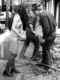 Clothing Fashion Leather Boots & Hotpants February 1971 Traudi Hailand' Clothing Fashion Leather Boots & Hotpants February 1971 Traudi Hailand'