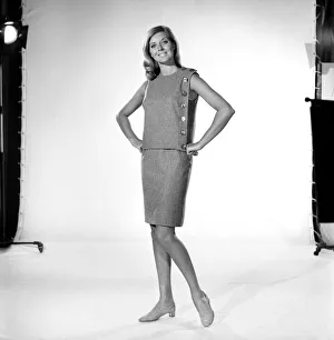 Clothing: Fashion: Maureen Walker Modelling: Grey dress, skirt and two jackets Clothing: Fashion: Maureen Walker Modelling: Grey dress, skirt and two jackets