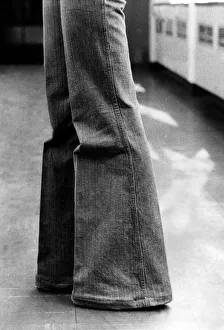 Clothing Fashion Mens Flaired Denim Jeans May 1974 Clothing Fashion Mens Flaired Denim Jeans May 1974