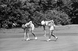 Colgate European Women's Golf Tournament, Sunningdale. 9th August 1975 Colgate European Women's Golf Tournament, Sunningdale. 9th August 1975