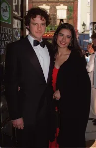 Colin Firth Actor and girlfriend Livia Giuggioli arriving for BAFTA Awards 1996 Colin Firth Actor and girlfriend Livia Giuggioli arriving for BAFTA Awards 1996