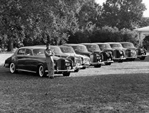 Collections - C. Frank Totino with his Rolls Royces. The dates of the models are Collections - C. Frank Totino with his Rolls Royces. The dates of the models are