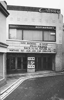 Colony Cinema and restaurant in Lower Union Lane, Torquay shortly before it closed Colony Cinema and restaurant in Lower Union Lane, Torquay shortly before it closed