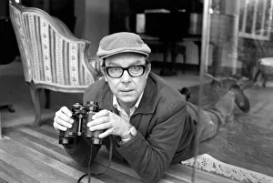 Comedian Eric Morecambe seen here at his Hertfordshire home December 1971 71-12050 Comedian Eric Morecambe seen here at his Hertfordshire home December 1971 71-12050