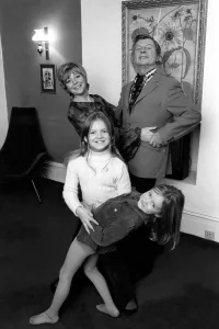 Comedian/Humour: Clive Dunne and family. Clive Dunne at home with his wife, Priscilla Comedian/Humour: Clive Dunne and family. Clive Dunne at home with his wife, Priscilla