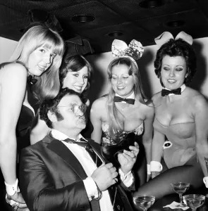 Comedian Les Dawson celebrating the news that on of his half hour shows had been selected Comedian Les Dawson celebrating the news that on of his half hour shows had been selected