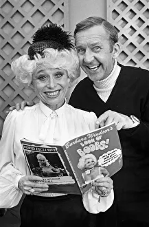 Comedian Norman Vaughan joints Barbara Windsor to look at her newly published book " Comedian Norman Vaughan joints Barbara Windsor to look at her newly published book "