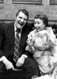 Comedian Tommy Cooper and his comedienne wife Gwen Cooper Comedian Tommy Cooper and his comedienne wife Gwen Cooper