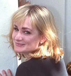 Comedy actress Caroline Aherne August 1998 at her Kensington home Comedy actress Caroline Aherne August 1998 at her Kensington home