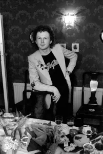Composer Mike Batt seen here at the home of Sonia Allison the Daily Mirror cook who Composer Mike Batt seen here at the home of Sonia Allison the Daily Mirror cook who