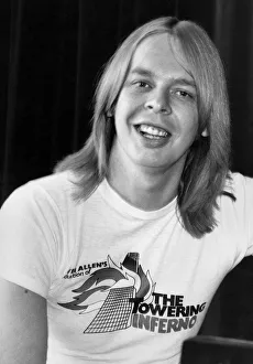 Composer Rick Wakeman. August 1974 P007275 Composer Rick Wakeman. August 1974 P007275