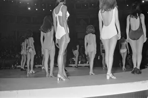 Contestants of various countries on the catwalk during the Miss World beauty contest at Contestants of various countries on the catwalk during the Miss World beauty contest at