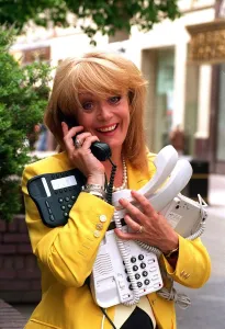 Coronation actress Sherrie Hewson pictured at the BT shop in Buchanan Street, Glasgow Coronation actress Sherrie Hewson pictured at the BT shop in Buchanan Street, Glasgow