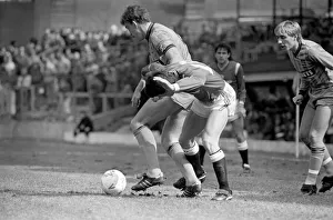 Coventry 1 v. Manchester United 3. Division One Football.. April 1986 LF19-07-032 Coventry 1 v. Manchester United 3. Division One Football.. April 1986 LF19-07-032