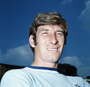 Coventry City footballer Geoff Strong, July 1971 Coventry City footballer Geoff Strong, July 1971