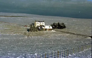 Crask in the northern Highlands which has been recorded as the coldest place in Britain Crask in the northern Highlands which has been recorded as the coldest place in Britain