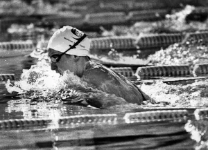 On the creast of wave! Cumbria's Margaret Kelly finds that extra burst of speed to On the creast of wave! Cumbria's Margaret Kelly finds that extra burst of speed to