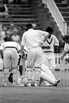 Cricket at Edgbaston: West Indies v. England: Geoff Boycott Cricket at Edgbaston: West Indies v. England: Geoff Boycott
