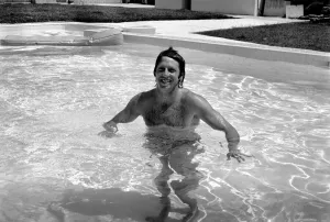 Cricket: Jeff Thomson Australian fast bowler. January 1975 75-00321-001 Cricket: Jeff Thomson Australian fast bowler. January 1975 75-00321-001