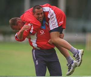 Cricket World Cup 1999 England Net Practice Neil Fairbrother Cricket World Cup 1999 England Net Practice Neil Fairbrother