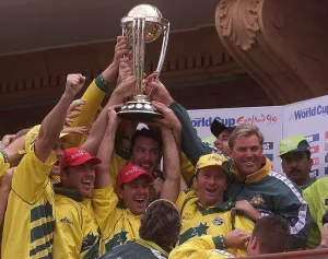 Cricket World Cup 1999 Pakistan v Australia The Winning Australian Cricket Team Cricket World Cup 1999 Pakistan v Australia The Winning Australian Cricket Team