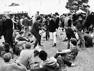 A Crowd of people enjoying themselves at the Earlswood Wood Jazz Festival Fulford A Crowd of people enjoying themselves at the Earlswood Wood Jazz Festival Fulford