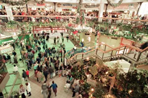 Customers pack Merry Hill Shopping Centre in Brierley Hill, first day of Christmas Sales Customers pack Merry Hill Shopping Centre in Brierley Hill, first day of Christmas Sales