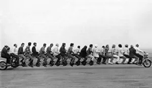 To cut a long story short, this is a bicycle made not for two, but twenty-two To cut a long story short, this is a bicycle made not for two, but twenty-two